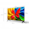 Τηλεόραση TCL 32S4K, 32″ (81 cm), 1366×768 HD QLED, HDR10, Android TV, Wi-Fi, Bluetooth, Μαύρο