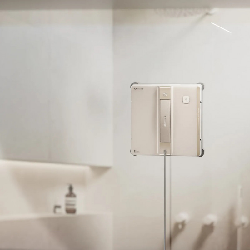 Ρομπότ καθαρισμού παραθύρων Dreame C1, 5500 Pa, 80 ml, 5 λειτουργίες, AutoResume, CornerClean, Λευκό