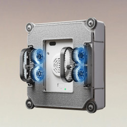 Ρομπότ καθαρισμού παραθύρων Dreame C1, 5500 Pa, 80 ml, 5 λειτουργίες, AutoResume, CornerClean, Λευκό