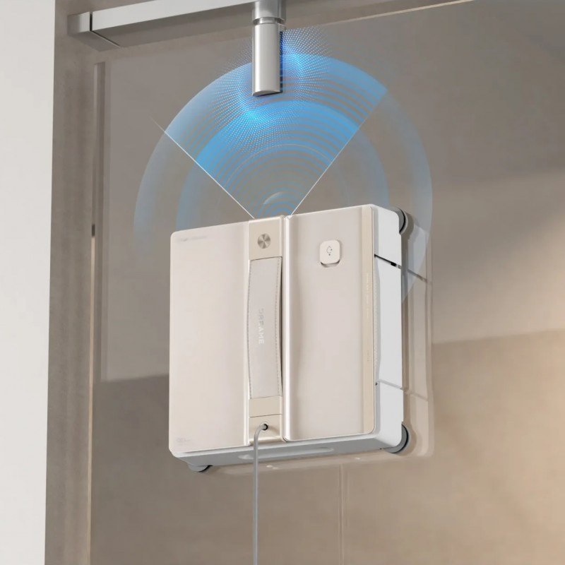 Ρομπότ καθαρισμού παραθύρων Dreame C1, 5500 Pa, 80 ml, 5 λειτουργίες, AutoResume, CornerClean, Λευκό