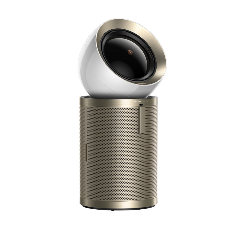 Καθαριστής αέρα Dreame AirPursue PM20 CVF14A, 48 m2, Αυτοματοποιημένες λειτουργίες, Θέρμανση, Στεγνωτήριο και αποστείρωση UVC, TVOC, LCD, HEPA, Λευκό/μπρονζέ