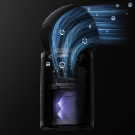 Καθαριστής αέρα Dreame AirPursue PM20 CVF14A, 48 m2, Αυτοματοποιημένες λειτουργίες, Θέρμανση, Στεγνωτήριο και αποστείρωση UVC, TVOC, LCD, HEPA, Λευκό/μπρονζέ