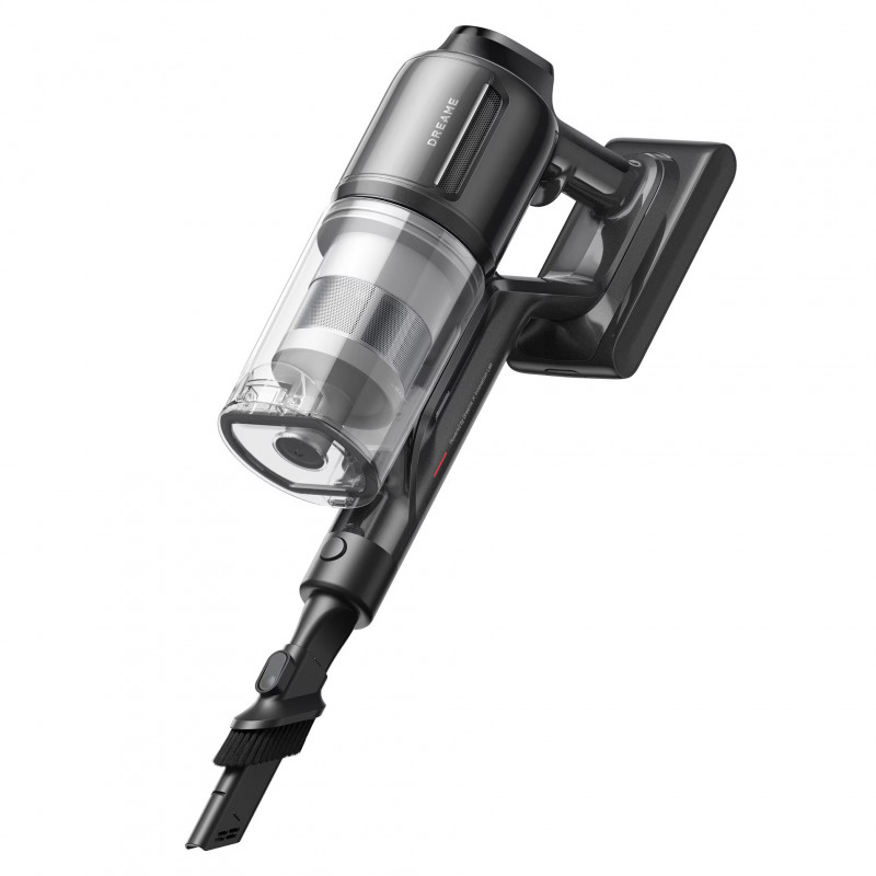 Ασύρματη σκούπα Dreame R20 Ultra AquaCycle, 200AW, 5 βαθμίδες, 0,35/0,4/0,6 l, 90 λεπτά, HEPA, οθόνη LCD, κινητήρας χωρίς ψήκτρες, μαύρο