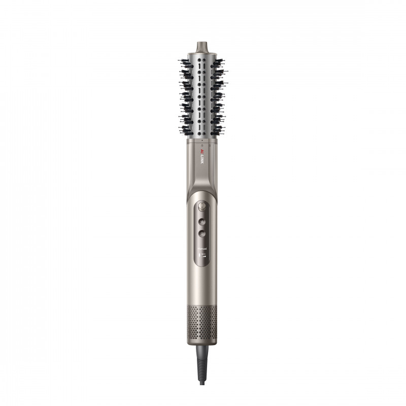 Στεγνωτήρας και στυλίστας/πολυστυλίστας Dreame Dazzle AZD20A, 1400W, 65 m/s, 3 ρυθμίσεις ταχύτητας και ρυθμού, Ιονισμός, Οθόνη, Τιτάνιο χρυσό