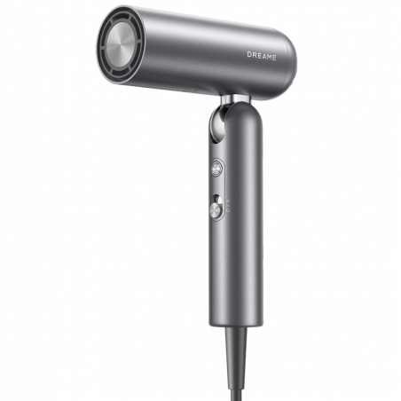 Στεγνωτήρας μαλλιών Dreame Pocket AHD51-SG Pro, 1300W, 110.000 στροφές/λεπτό, 70 m/s, 2 ταχύτητες, 5 ρυθμοί, NTC, Coanda, πτυσσόμενος, γκρι