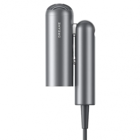 Στεγνωτήρας μαλλιών Dreame Pocket AHD51-SG Pro, 1300W, 110.000 στροφές/λεπτό, 70 m/s, 2 ταχύτητες, 5 ρυθμοί, NTC, Coanda, πτυσσόμενος, γκρι