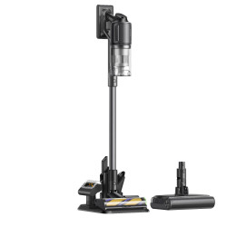 Ασύρματη σκούπα Dreame R20 Ultra, 200AW, 5 βαθμίδες, 0,6 l, 90 λεπτά, HEPA, οθόνη LCD, κινητήρας χωρίς ψήκτρες, μαύρη