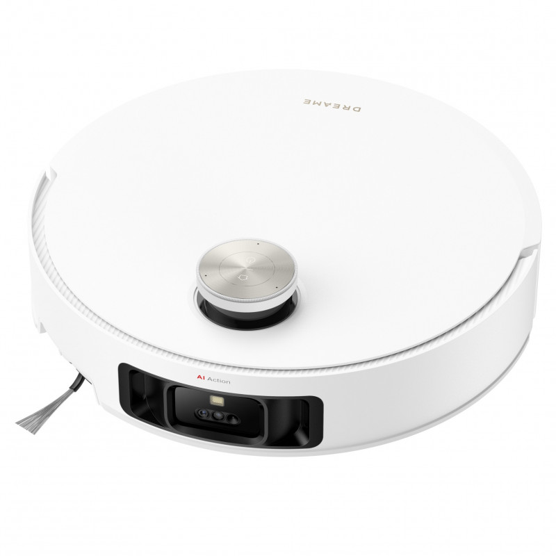 Ρομπότ σκούπα Dreame X50 Ultra RLX85CE‑6‑WH, 20000 Pa, αναγνώριση εμποδίων με τεχνητή νοημοσύνη, πλοήγηση 360°, φωνητικός έλεγχος, αποστείρωση με υπεριώδη ακτινοβολία, λευκό