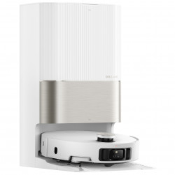 Ρομπότ σκούπα Dreame X50 Ultra RLX85CE‑6‑WH, 20000 Pa, αναγνώριση εμποδίων με τεχνητή νοημοσύνη, πλοήγηση 360°, φωνητικός έλεγχος, αποστείρωση με υπεριώδη ακτινοβολία, λευκό