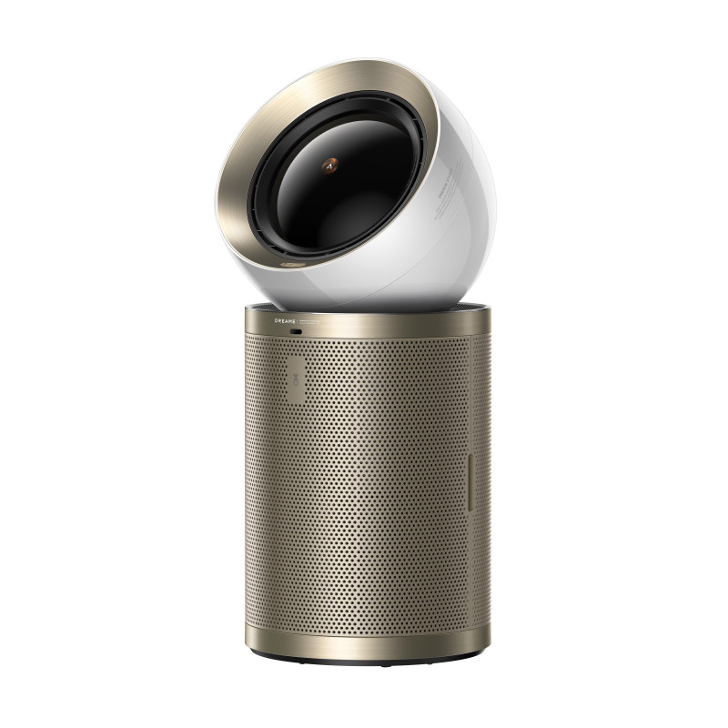 Καθαριστής αέρα Dreame AirPursue PM10 CVF24A, 36 m2, Αυτοματοποιημένες λειτουργίες, Στεγνωτήριο πλάσματος και UVC, TVOC, LCD, HEPA, Λευκό/μπρονζέ