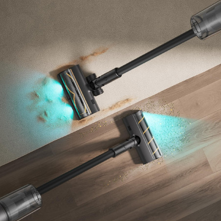 Ασύρματη σκούπα Dreame Z30 VZV17A, 855W, 310AW, 150000 στροφές/λεπτό, 3 βαθμίδες, 0,6 λίτρα, 90 λεπτά, HEPA H14, LED, κινητήρας χωρίς ψήκτρες, μαύρο