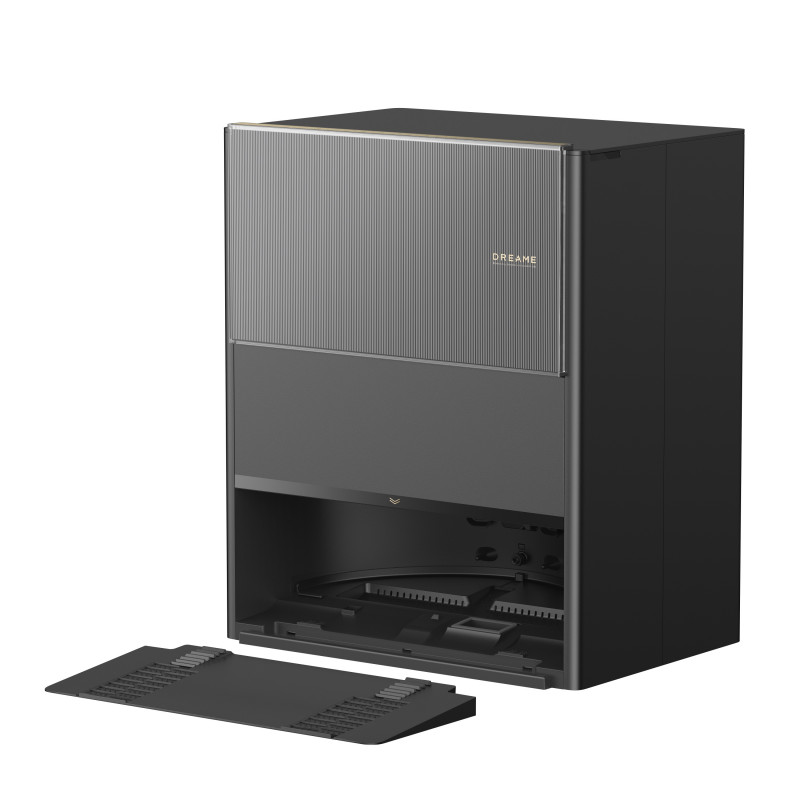 Ρομπότ σκούπα Dreame Aqua10 Ultra Roller Complete RLH71DE-2, 30000 Pa, 180 λεπτά, 3,5/4 λίτρα, VersaLift LDS, AquaRoll and Seal, Φωνητικός έλεγχος, Κάμερες AI, Μαύρο