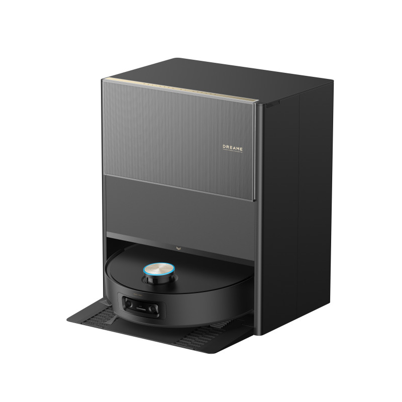 Ρομπότ σκούπα Dreame Aqua10 Ultra Roller Complete RLH71DE-2, 30000 Pa, 180 λεπτά, 3,5/4 λίτρα, VersaLift LDS, AquaRoll and Seal, Φωνητικός έλεγχος, Κάμερες AI, Μαύρο