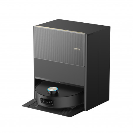 Ρομπότ σκούπα Dreame Aqua10 Ultra Roller Complete RLH71DE-2, 30000 Pa, 180 λεπτά, 3,5/4 λίτρα, VersaLift LDS, AquaRoll and Seal, Φωνητικός έλεγχος, Κάμερες AI, Μαύρο