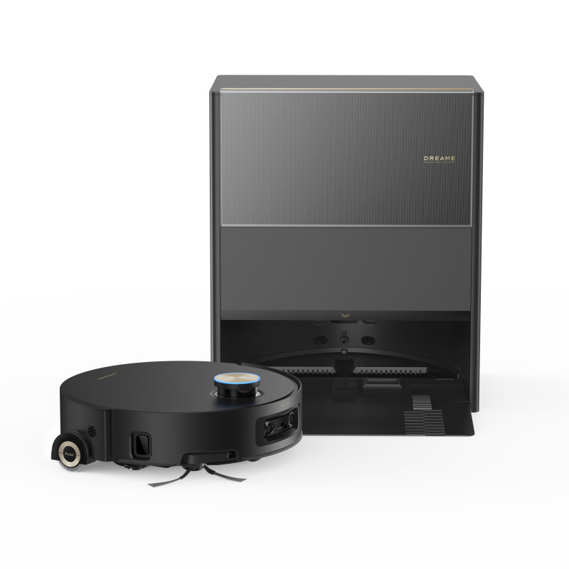 Ρομπότ σκούπα Dreame Aqua10 Ultra Roller Complete RLH71DE-2, 30000 Pa, 180 λεπτά, 3,5/4 λίτρα, VersaLift LDS, AquaRoll and Seal, Φωνητικός έλεγχος, Κάμερες AI, Μαύρο