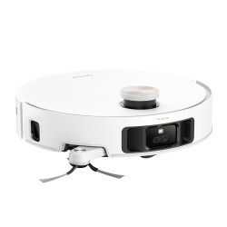 Ρομπότ σκούπα Dreame Matrix10 Ultra RLX95CE-WH, 30000 Pa, 220 λεπτά, 3,5/4 λίτρα, Αναγνώριση δαπέδων, Πλύσιμο με ζεστό νερό, Αυτοκαθαρισμός, Λευκό