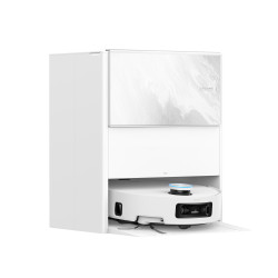 Ρομπότ σκούπα Dreame Aqua 10 Ultra Track Complete RLR81CE-1-WH, 25000 Pa, 200 λεπτά, 3,5/4 λίτρα, VersaLift DToF+OmniSight, κάμερες AI, φωνητικός έλεγχος, αυτοματοποίηση, λευκό