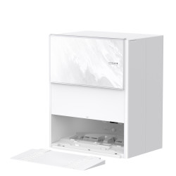 Ρομπότ σκούπα Dreame Aqua 10 Ultra Track Complete RLR81CE-1-WH, 25000 Pa, 200 λεπτά, 3,5/4 λίτρα, VersaLift DToF+OmniSight, κάμερες AI, φωνητικός έλεγχος, αυτοματοποίηση, λευκό