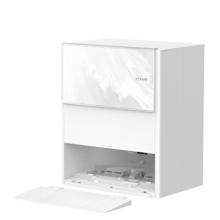 Ρομπότ σκούπα Dreame Aqua 10 Ultra Track Complete RLR81CE-1-WH, 25000 Pa, 200 λεπτά, 3,5/4 λίτρα, VersaLift DToF+OmniSight, κάμερες AI, φωνητικός έλεγχος, αυτοματοποίηση, λευκό