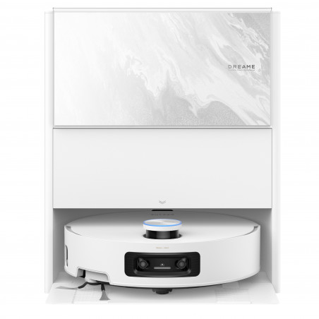 Ρομπότ σκούπα Dreame Aqua 10 Ultra Track Complete RLR81CE-1-WH, 25000 Pa, 200 λεπτά, 3,5/4 λίτρα, VersaLift DToF+OmniSight, κάμερες AI, φωνητικός έλεγχος, αυτοματοποίηση, λευκό