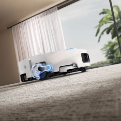 Ρομπότ σκούπα Dreame Aqua 10 Ultra Track Complete RLR81CE-1-WH, 25000 Pa, 200 λεπτά, 3,5/4 λίτρα, VersaLift DToF+OmniSight, κάμερες AI, φωνητικός έλεγχος, αυτοματοποίηση, λευκό