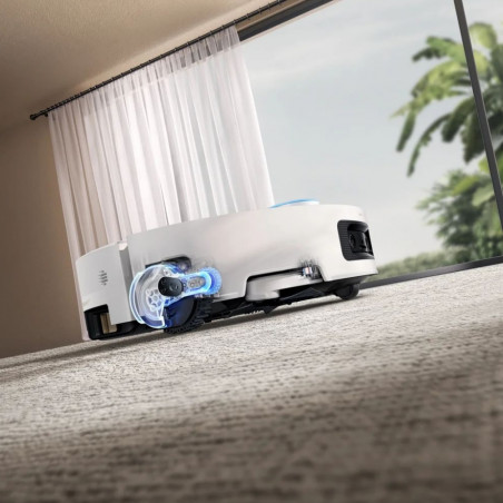 Ρομπότ σκούπα Dreame Aqua 10 Ultra Track Complete RLR81CE-1-WH, 25000 Pa, 200 λεπτά, 3,5/4 λίτρα, VersaLift DToF+OmniSight, κάμερες AI, φωνητικός έλεγχος, αυτοματοποίηση, λευκό