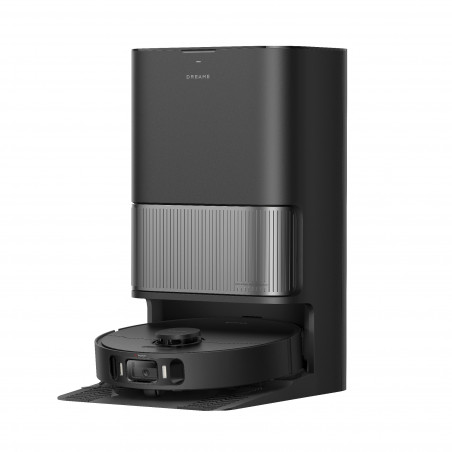 Ρομπότ σκούπα Dreame L40 Ultra AE RLL77SE_BK, 19000 Pa, 5200 mAh, 60W, Έως 168 m2, Σταθμός φόρτισης και αυτόματης εκκένωσης, Αυτονομία 180 λεπτά, Μαύρο