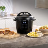 Μουλτίκουκερ Instant Pot Classic 112200001, 1000W, 5,7 λίτρα, 7 προγράμματα, κουμπιά Favorite, οθόνη LCD, ανοξείδωτο ατσάλι, μαύρο