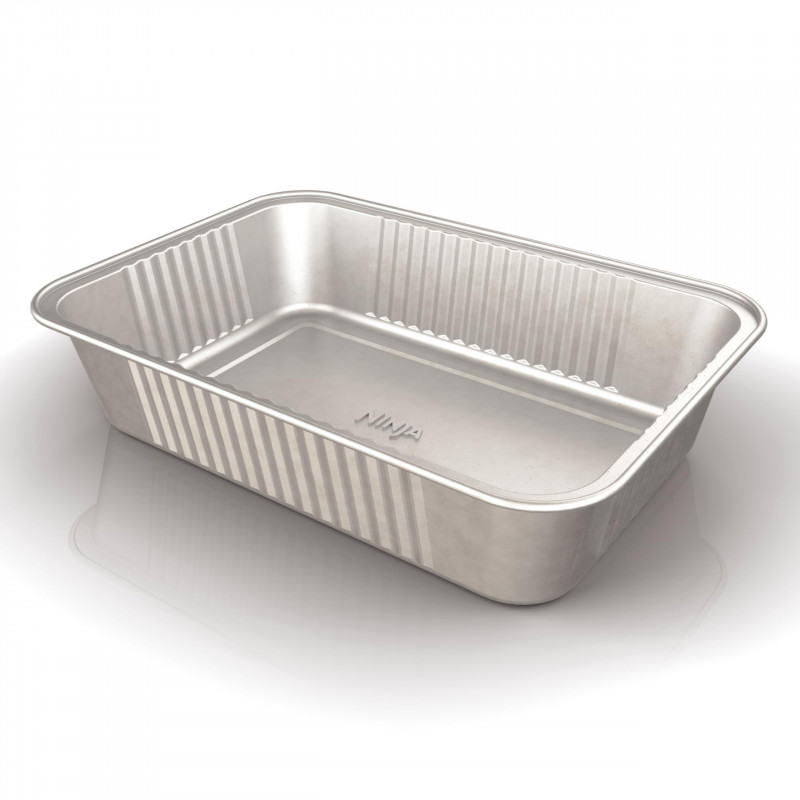 Σετ 10 δίσκων για λίπος μιας χρήσης Ninja XSKOGXLGTLNEU, συμβατοί με G850/G901, Ασημί