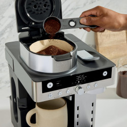 Εσπρέσο μηχανή Ninja Prestige CFN802EU, 1650W, 19 bar, 1,8 l, 10 μεγέθη, 3 λειτουργίες, DualBrew, Nespresso, ανοξείδωτο