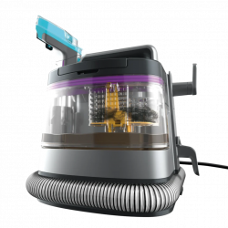 Σκούπα για λεκέδες Shark StainStriker PX250EUT, 450W, 0,72 l, φορητή, εύκαμπτος σωλήνας, 4 εξαρτήματα, μπλε/ροζ