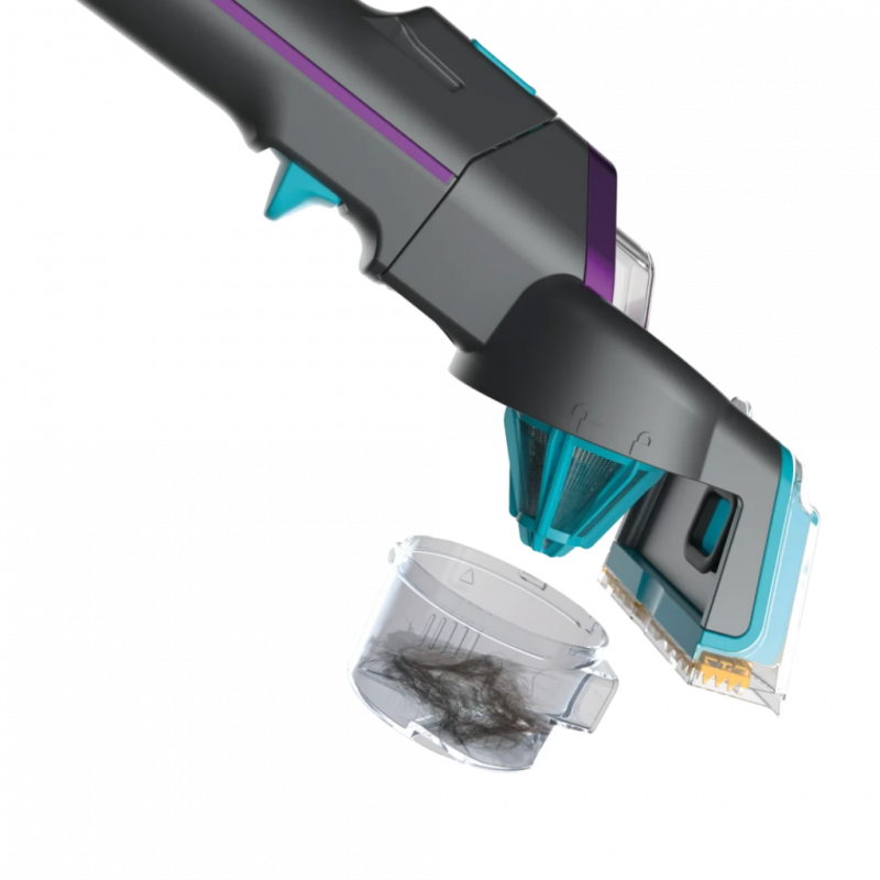 Σκούπα για λεκέδες Shark StainStriker PX250EUT, 450W, 0,72 l, φορητή, εύκαμπτος σωλήνας, 4 εξαρτήματα, μπλε/ροζ