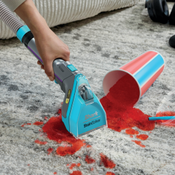 Σκούπα για λεκέδες Shark StainStriker PX250EUT, 450W, 0,72 l, φορητή, εύκαμπτος σωλήνας, 4 εξαρτήματα, μπλε/ροζ