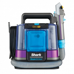 Σκούπα για λεκέδες Shark StainStriker PX250EUT, 450W, 0,72 l, φορητή, εύκαμπτος σωλήνας, 4 εξαρτήματα, μπλε/ροζ