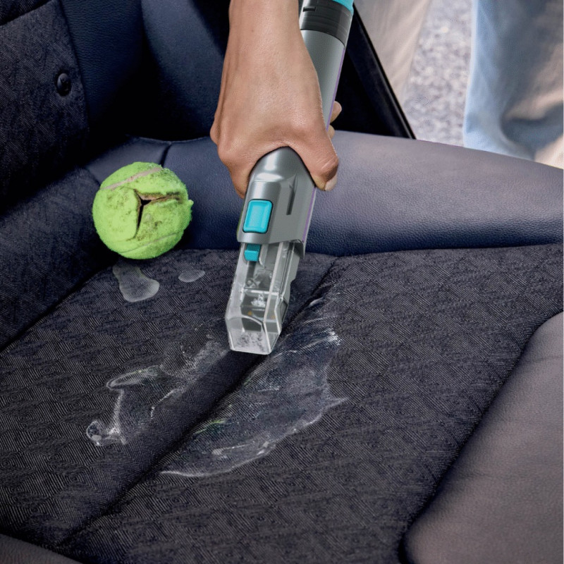 Σκούπα για λεκέδες Shark StainStriker PX250EUT, 450W, 0,72 l, φορητή, εύκαμπτος σωλήνας, 4 εξαρτήματα, μπλε/ροζ