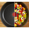 Τηγάνι Tefal Start Easy C2690721, 30 cm, Τιτανίου επίστρωση, Thermo-signal, Thermo-Fusion, Επαγωγική, Μαύρο