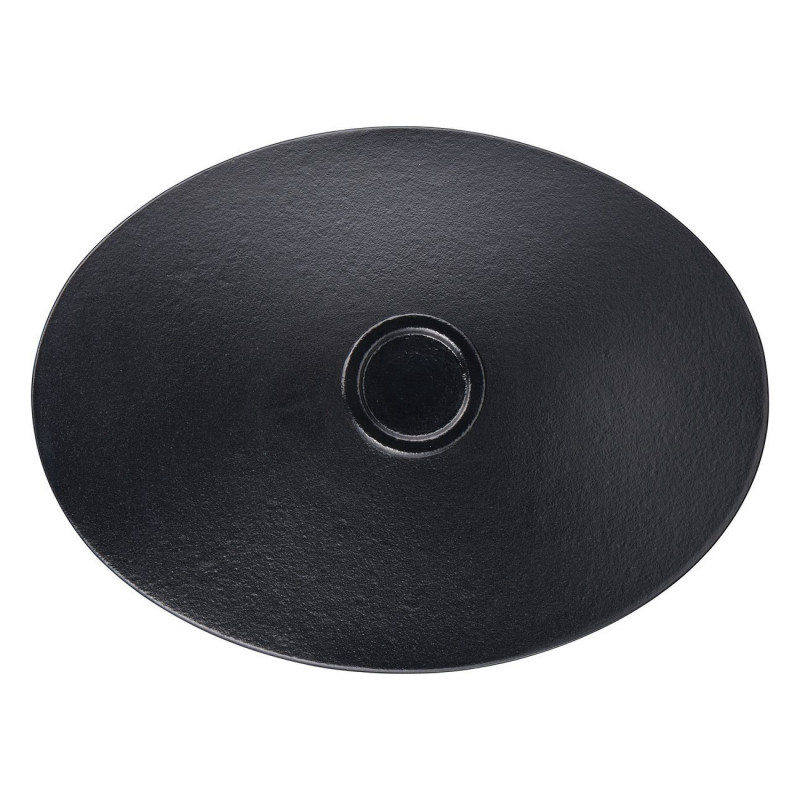 Χυτοσίδηρη κατσαρόλα Tefal E2125455, 5,1 l, 45 cm, Οβάλ σχήμα, Έως 250C, Εμαγιέ, Επαγωγική, Μαύρο