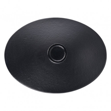 Χυτοσίδηρη κατσαρόλα Tefal E2125455, 5,1 l, 45 cm, Οβάλ σχήμα, Έως 250C, Εμαγιέ, Επαγωγική, Μαύρο