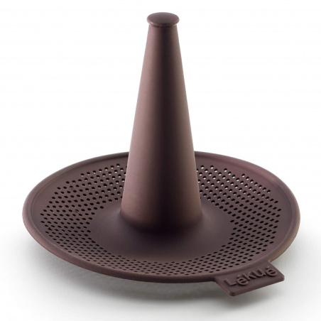 Σετ καλουπιών για την παρασκευή μπέιγκλ Lekue 1010176, 6 τεμάχια, 13,5х12,5х10,3 εκ., μικροδιατρημένα, -60/+220°C, Μπρονζέ