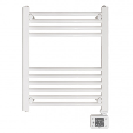 Λίρα για μπάνιο Adler AD 7823, 400W, 10 θερμαντικές ταινίες, πίνακας ελέγχου LED, λειτουργία εξοικονόμησης ενέργειας, IP24, Λευκό