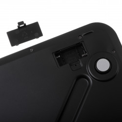 Ζυγαριά Adler AD 8193, Έως 250 kg, LCD, Ενδείξεις μπαταρίας και υπερφόρτωσης, Αντιολισθητική, Μαύρο