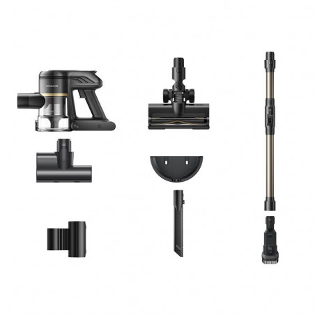 Ηλεκτρική σκούπα όρθιας τοποθέτησης Dreame T30 Flex VJ74E, 450 W, 144 AW, 3 βαθμίδες, 0,5 l, 60 λεπτά, HEPA H13, LED, κινητήρας χωρίς ψήκτρες, Μαύρο