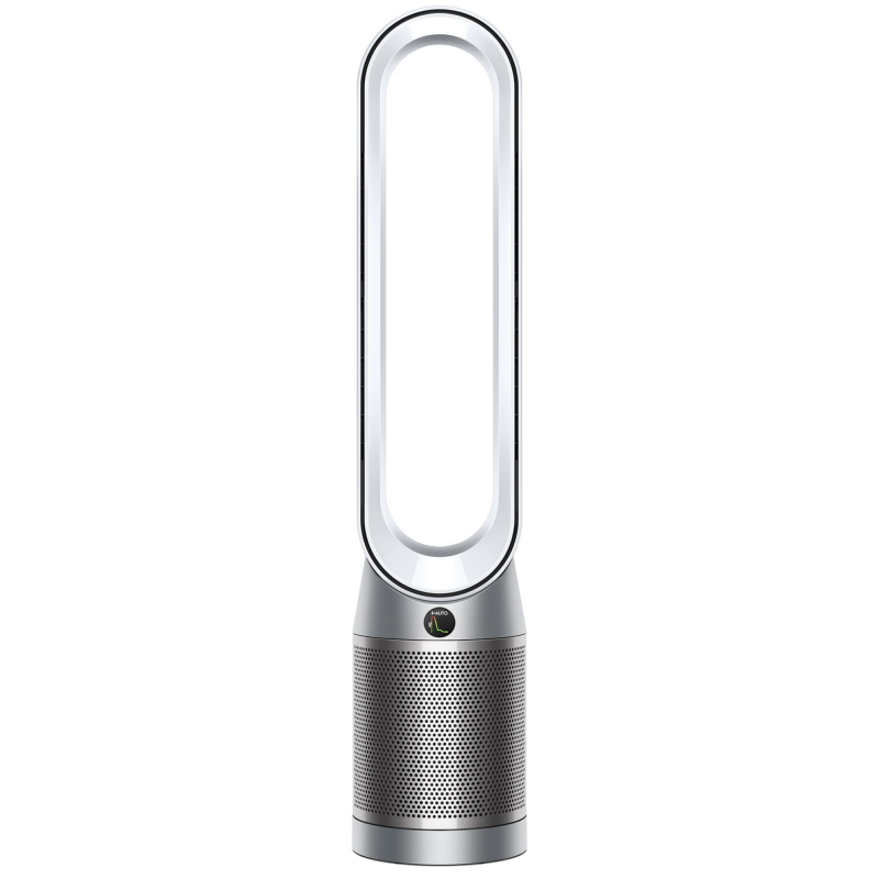 Καθαριστής αέρα Dyson Purifier Cool PC1 544901-01, 50W, 30 m2, 287 l/s, 10 ταχύτητες, Air Multiplier™, Wi-Fi, Bluetooth, Ταλάντωση, Λευκό/ασημί