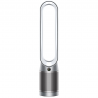 Καθαριστής αέρα Dyson Purifier Cool PC1 544901-01, 50W, 30 m2, 287 l/s, 10 ταχύτητες, Air Multiplier™, Wi-Fi, Bluetooth, Ταλάντωση, Λευκό/ασημί