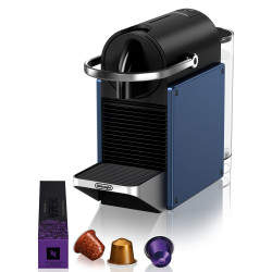 Μηχανή εσπρέσο DeLonghi Pixie EN127.BL, 1260W, 19 bar, 0,7 l, Nespresso, Αυτόματη απενεργοποίηση, Μπλε
