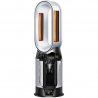 Ανακυκλωτής αέρα 2 σε 1 Dyson Purifier Hot+Cool HP1 544826-01, Θερμάστρα, 50W, 30 m2, 287 l/s, 10 ταχύτητες, Air Multiplier™, Wi-Fi, Bluetooth, Ταλάντωση, Λευκό/ασημί