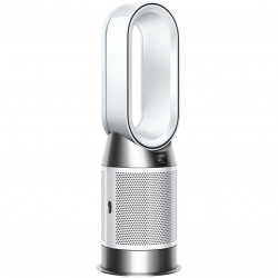 Ανακυκλωτής αέρα 2 σε 1 Dyson Purifier Hot+Cool HP1 544826-01, Θερμάστρα, 50W, 30 m2, 287 l/s, 10 ταχύτητες, Air Multiplier™, Wi-Fi, Bluetooth, Ταλάντωση, Λευκό/ασημί