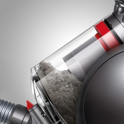 Σκούπα χωρίς σακούλα Dyson Cinetic Big Ball Multi Floor 2 230278-01, 700W, 170AW, 0,8 l, Radial Root Cyclone, Αυτόματη επαναφορά σε περίπτωση ανατροπής, Νικέλιο/κίτρινο