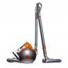 Σκούπα χωρίς σακούλα Dyson Cinetic Big Ball Multi Floor 2 230278-01, 700W, 170AW, 0,8 l, Radial Root Cyclone, Αυτόματη επαναφορά σε περίπτωση ανατροπής, Νικέλιο/κίτρινο