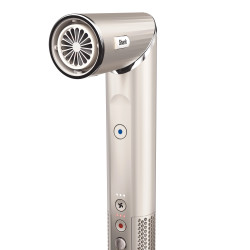 Σίδερο μαλλιών και στεγνωτήρας 3 σε 1 Shark FlexStyle HD426SLEU, 1650W, 3 ταχύτητες, 3 θερμοκρασίες, Αυτόματη περιέλιξη και σταθεροποίηση μπούκλων Coanda, Στέγνωμα, Ισιώματα, Σαμπάνια